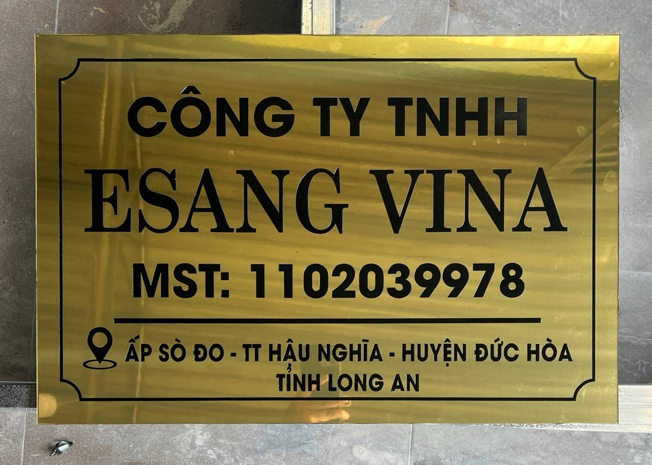 Công ty TNHH Esang Vina tuyển dụng - Tìm việc mới nhất, lương thưởng hấp dẫn.