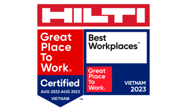 Hilti Vietnam Company Limited tuyển dụng - Tìm việc mới nhất, lương thưởng hấp dẫn.